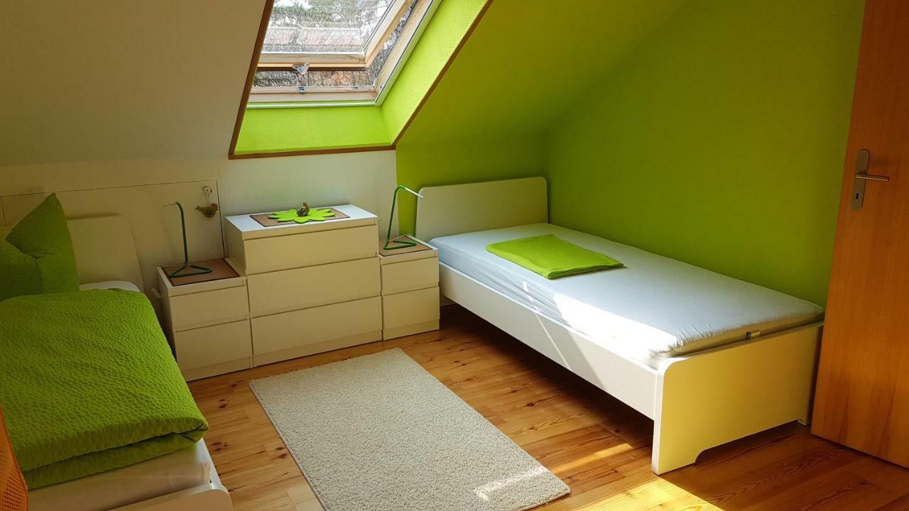 Ferienhaus am Löffelberghüttchen Gießübel Exterior foto
